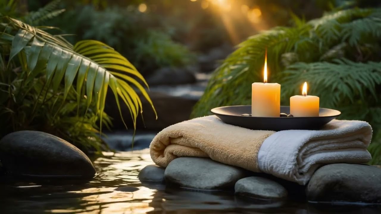 nstant Peace of Mind 🌼 Water Sounds & Relaxing Music, Anxiety Relief,Spa Music
