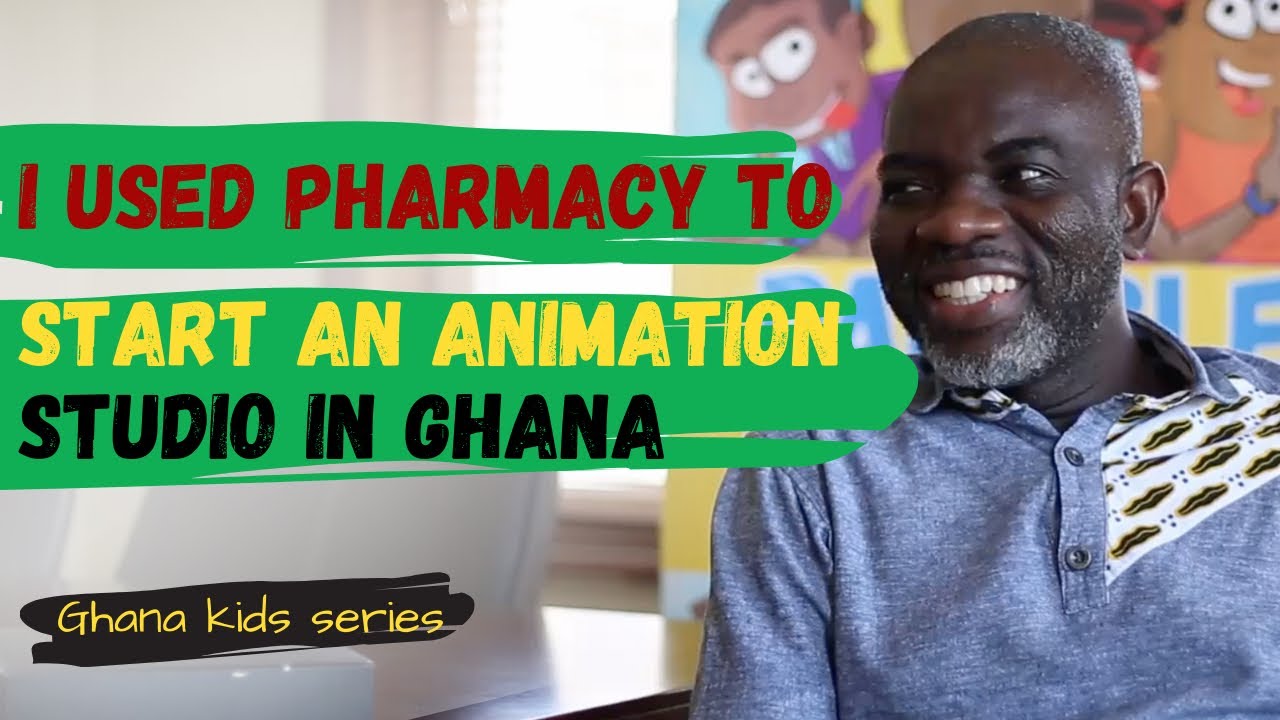 I Used Pharmacy To Develop An Animation Studio In Ghana