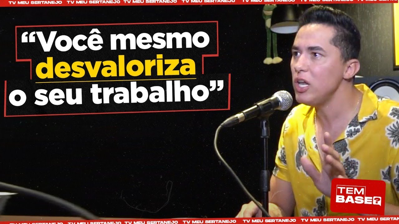 COMPOSI&Ccedil;&Atilde;O virou NEG&Oacute;CIO e deixou de ser ARTE? | Junior Gomes | Cortes do Tem Base