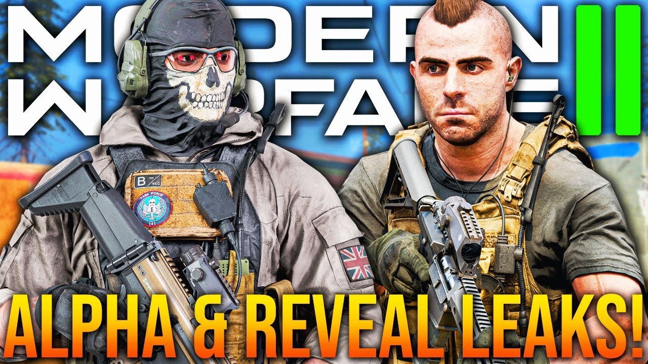 Huge MODERN WARFARE 2 ALPHA & Reveal LEAKS!