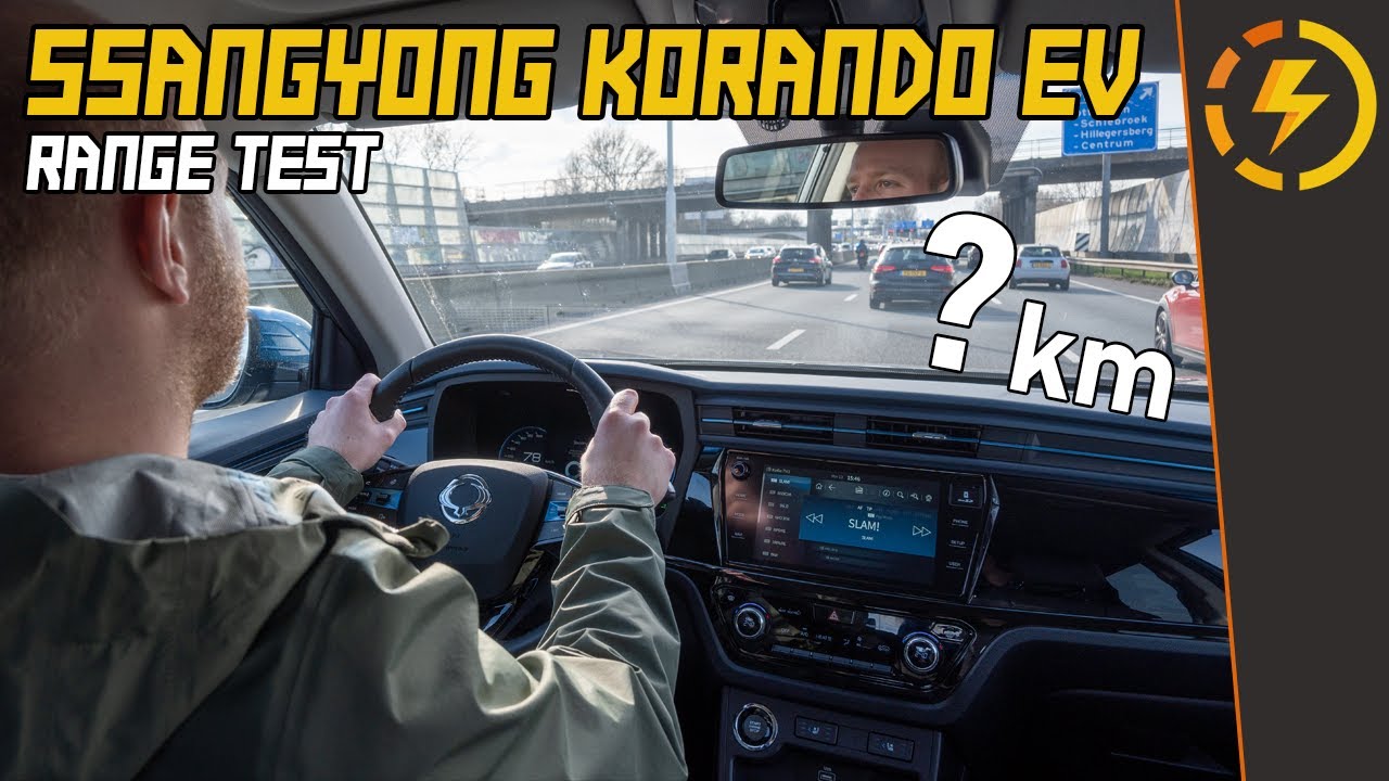 SsangYong Korando e-Motion Range Test | Recharging ⚡️