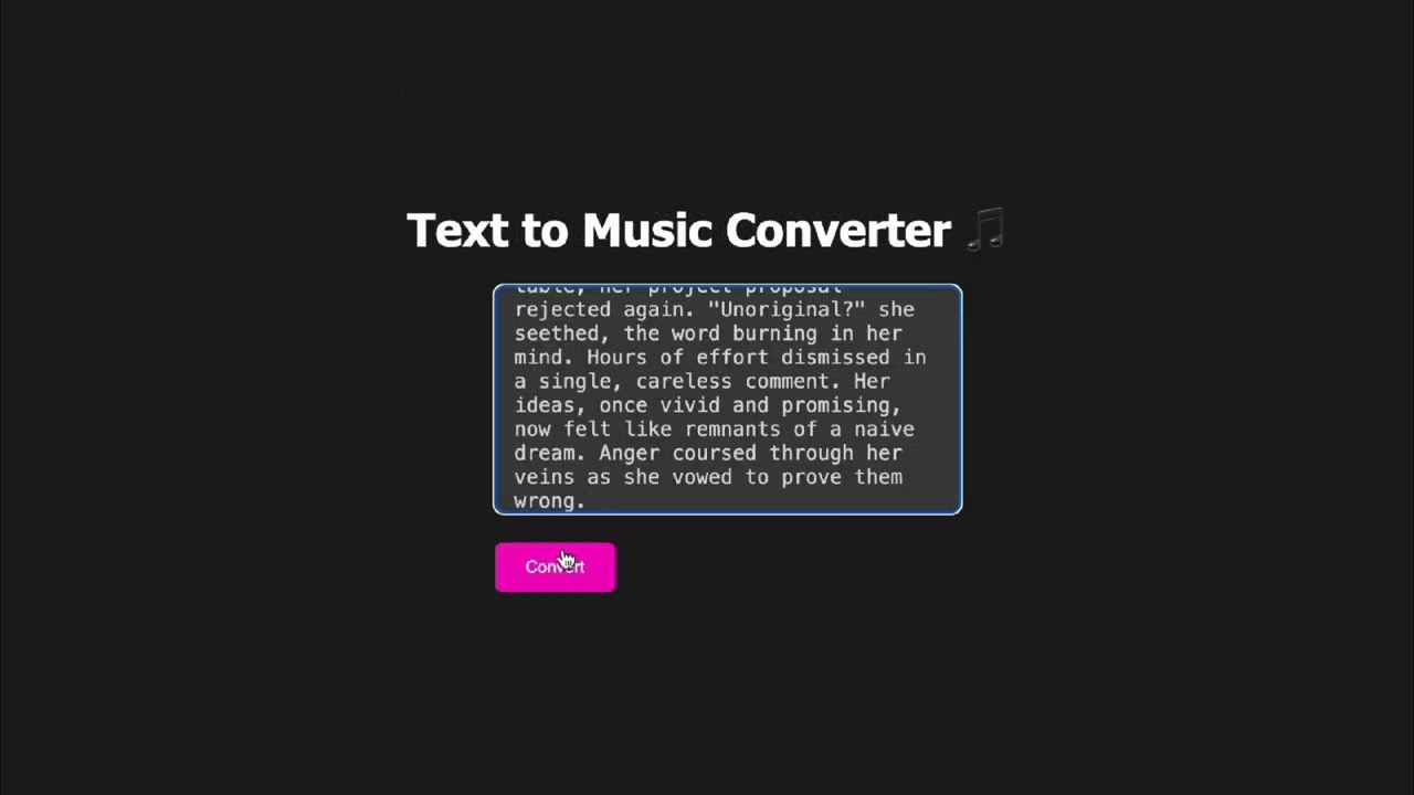 Emotion-Driven Music Generation: Converting Narratives into MIDI Music