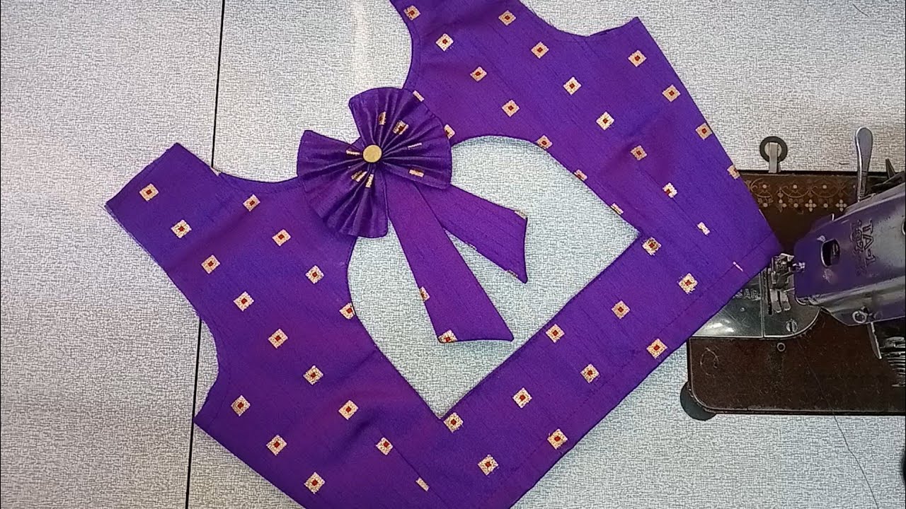 Boat Neck Blouse Design | Cutting And Stitching | Boat Neck Blouse Design |Anjani Boutique