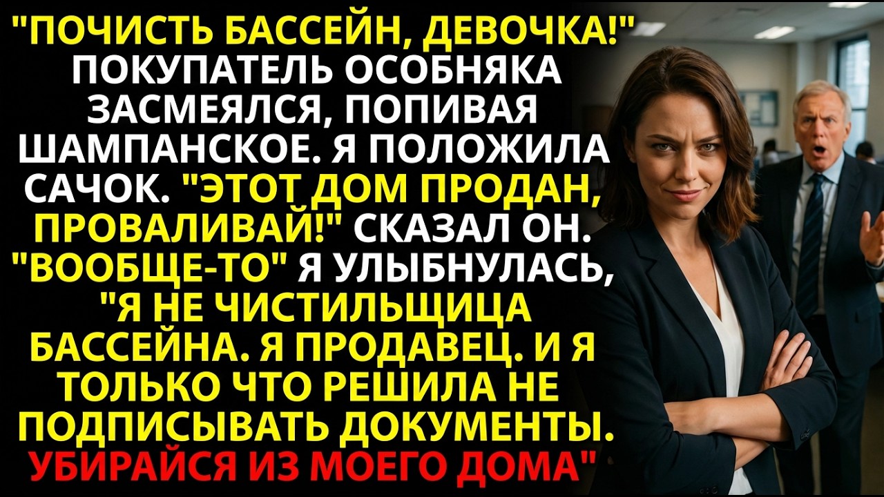 Как я отменил многомиллионную сделку по юридической клаузе и унизил покупателя.