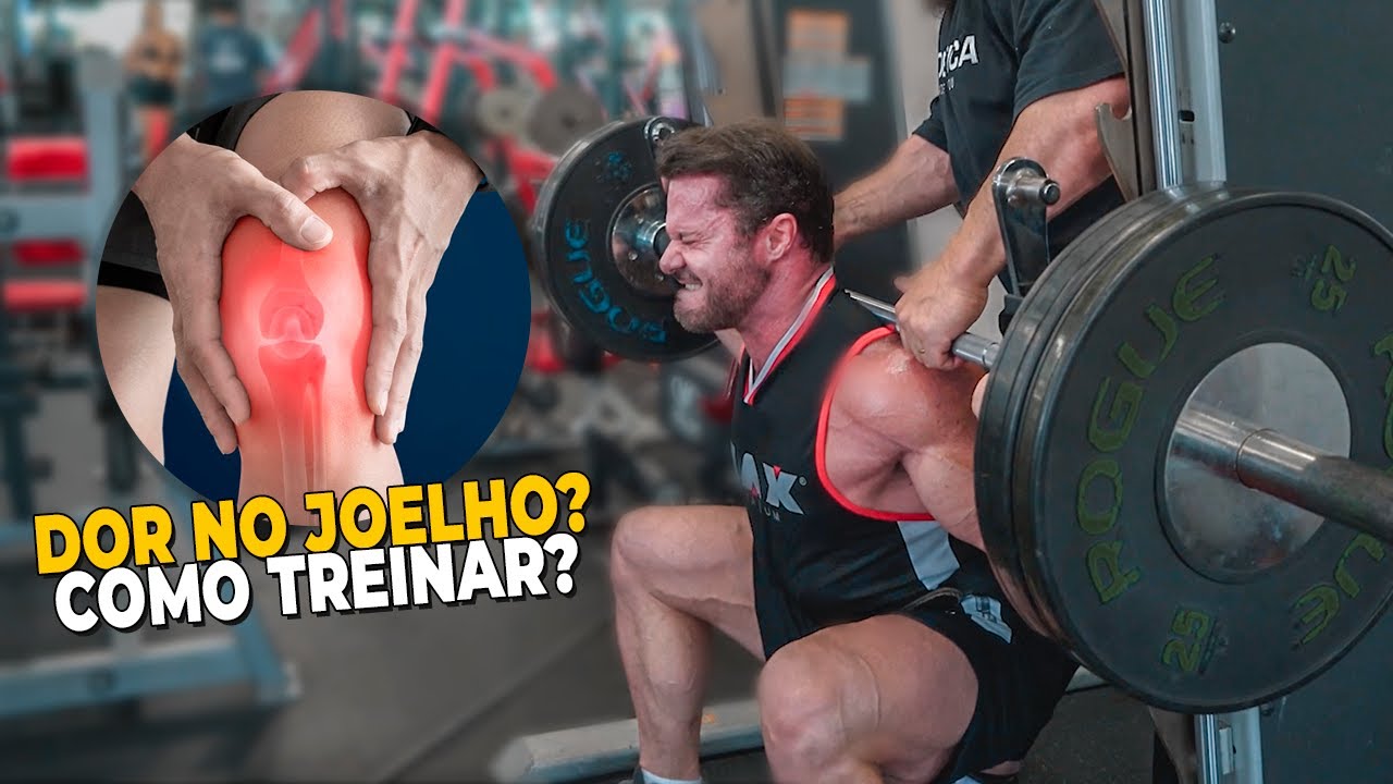 COMO TREINAR PERNAS PESADO MESMO COM DOR NO JOELHO RENATO CARIANI?
