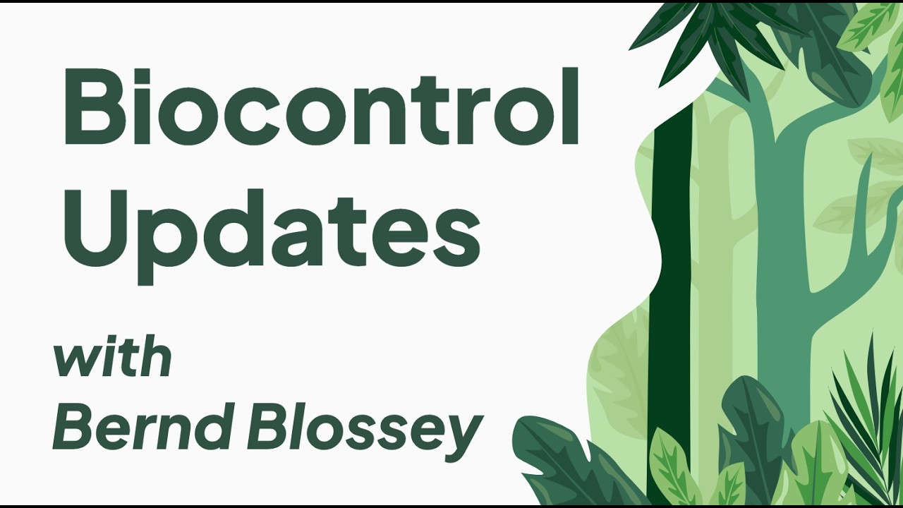 Biocontrol Updates with Bernd Blossey