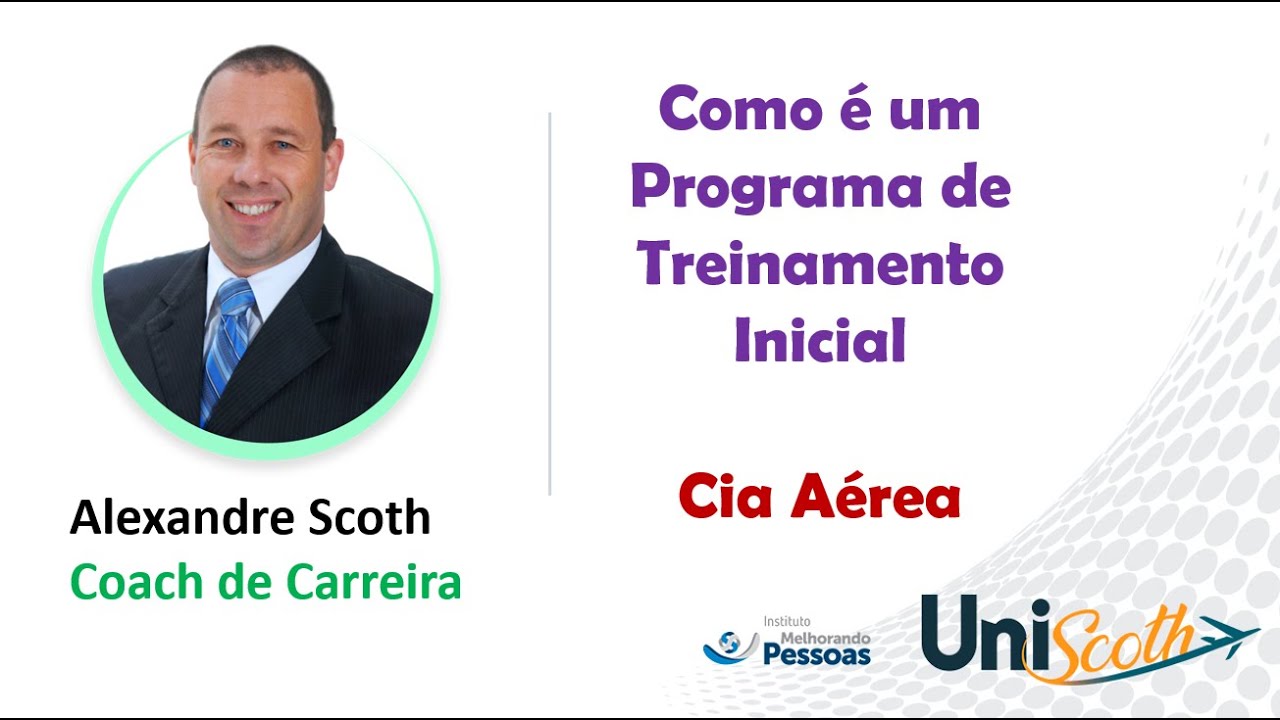 Como é um Programa de Treinamento Inicial dentro da Cia Aérea