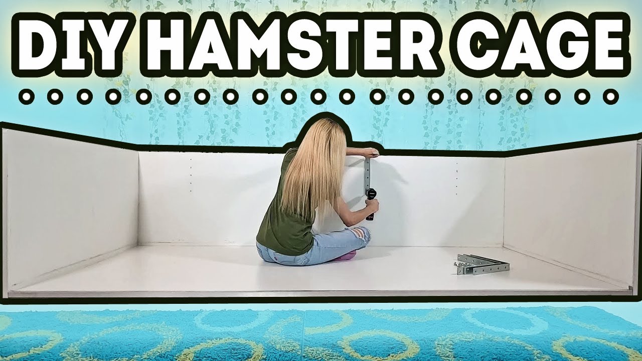 How I Built My DIY Hamster Cage! (Rebuilding & Instructions)