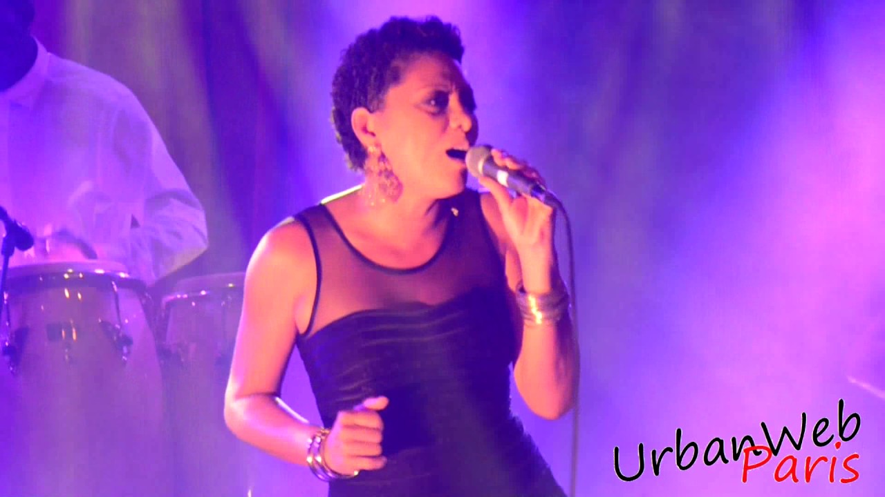 Orlane lors du concert événement Les divas du zouk