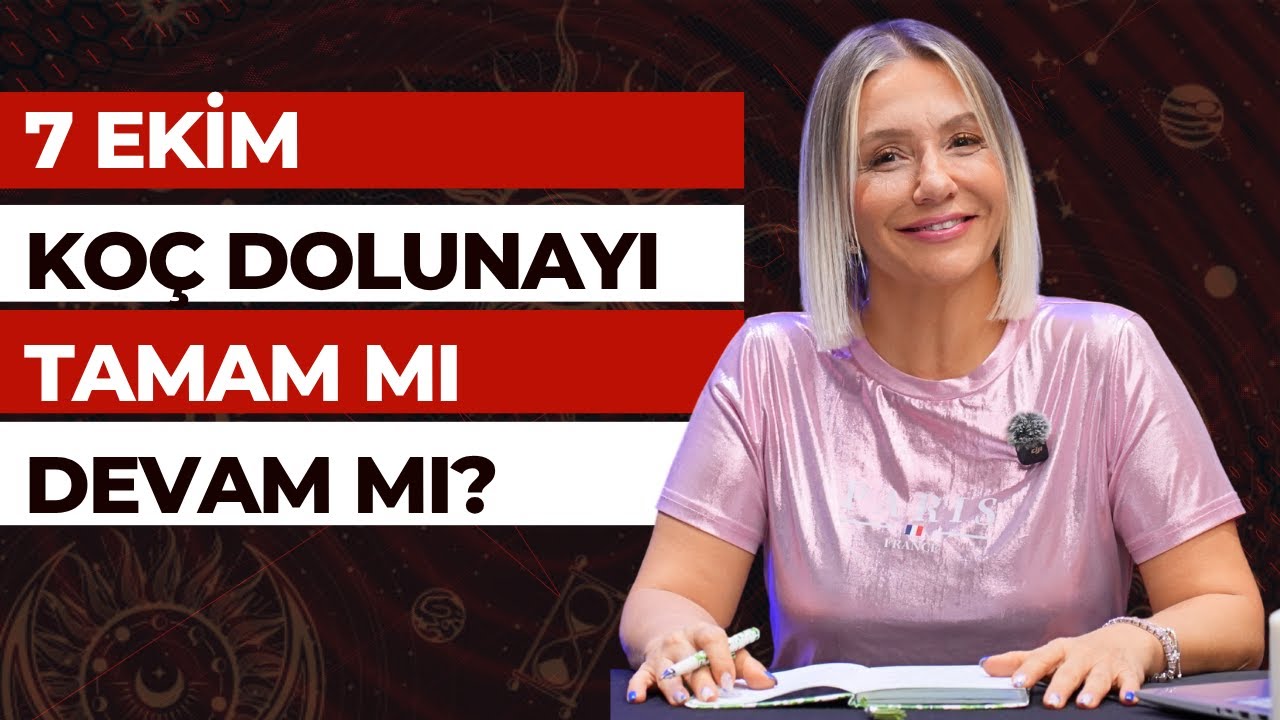 7 Ekim Ko&ccedil; Dolunayı | İlişkilerde B&uuml;y&uuml;k Y&uuml;zleşme ve Cesaret Zamanı