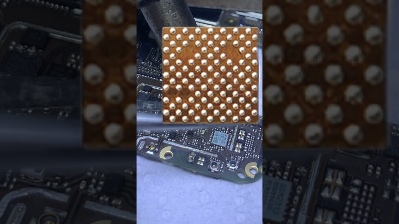 Reflow en la reparaci&oacute;n de celulares #smartphone #reflow #reballing