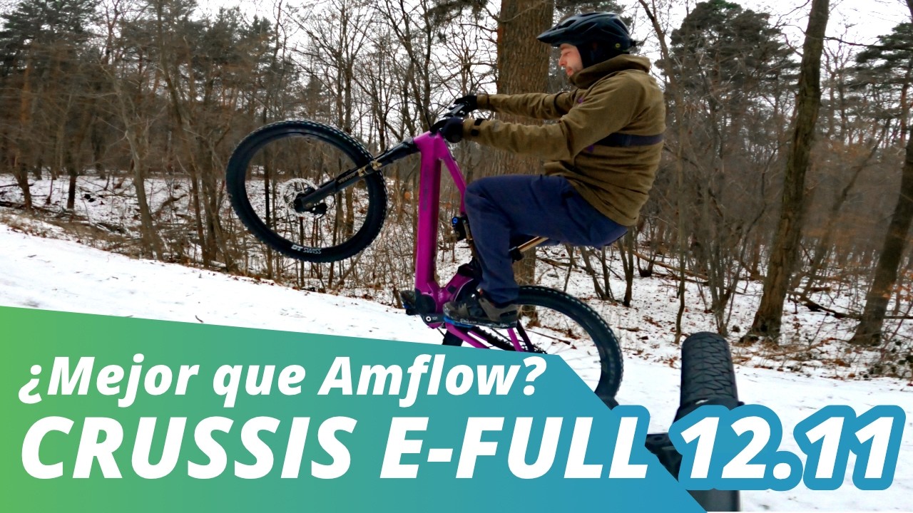 🤔¿Alternativa a Amflow? Crussis e-Full 12.11 Pro X a prueba✅ | EBIKE24 en español
