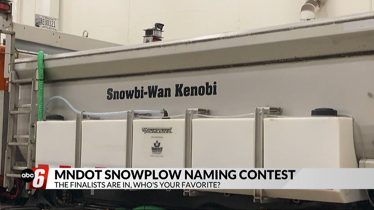 A treasured Minnesota tradition has returned: the Name a Snowplow Contest!