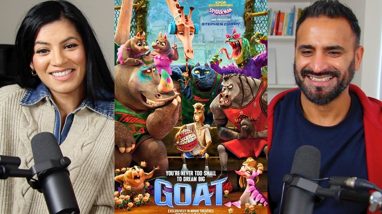 Реакция на трейлер &laquo;Goat&raquo; | От команды создателей &laquo;Spider-Verse&raquo; и Стивена Карри | Фильм 2026 года