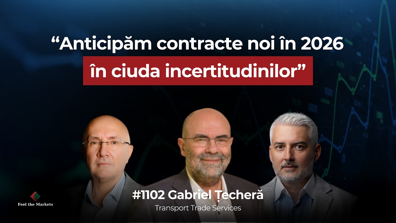 09.03.2026 invitat Gabriel Țecheră, Director Guvernanță Corporativă & IR TTS