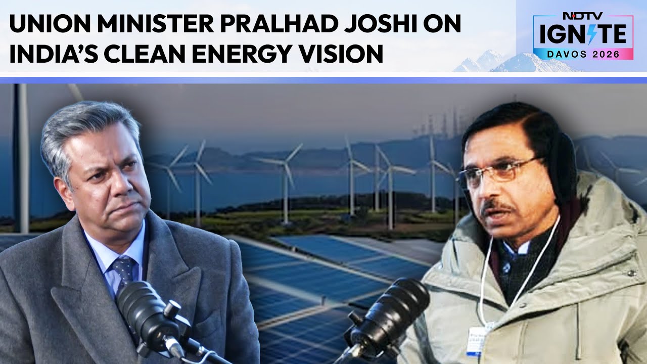Union Minister Pralhad Joshi On Green Hydrogen As The Next Energy Frontier