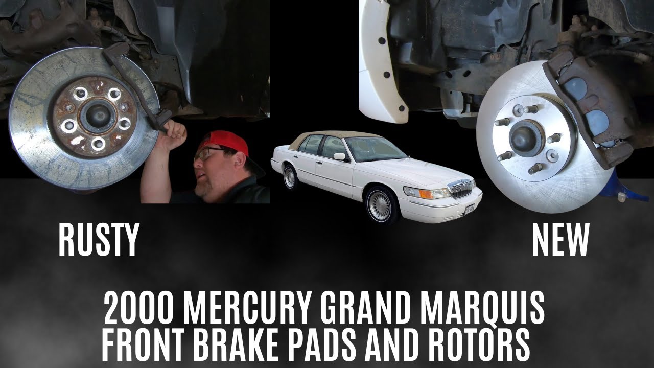 1998-2002 Ford Crown Victoria/Mercury Grand Marquis Front Brake Rotors and Pads Replacement: How To