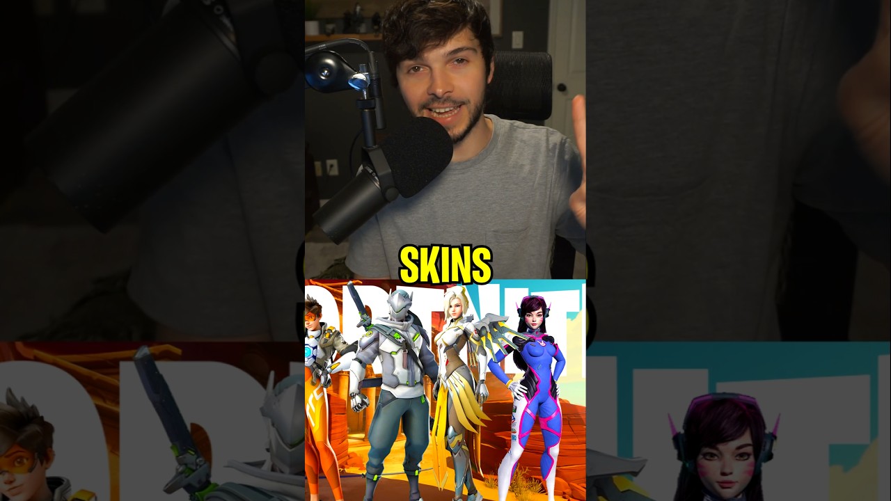 Fortnite is adding 4 Overwatch Skins!