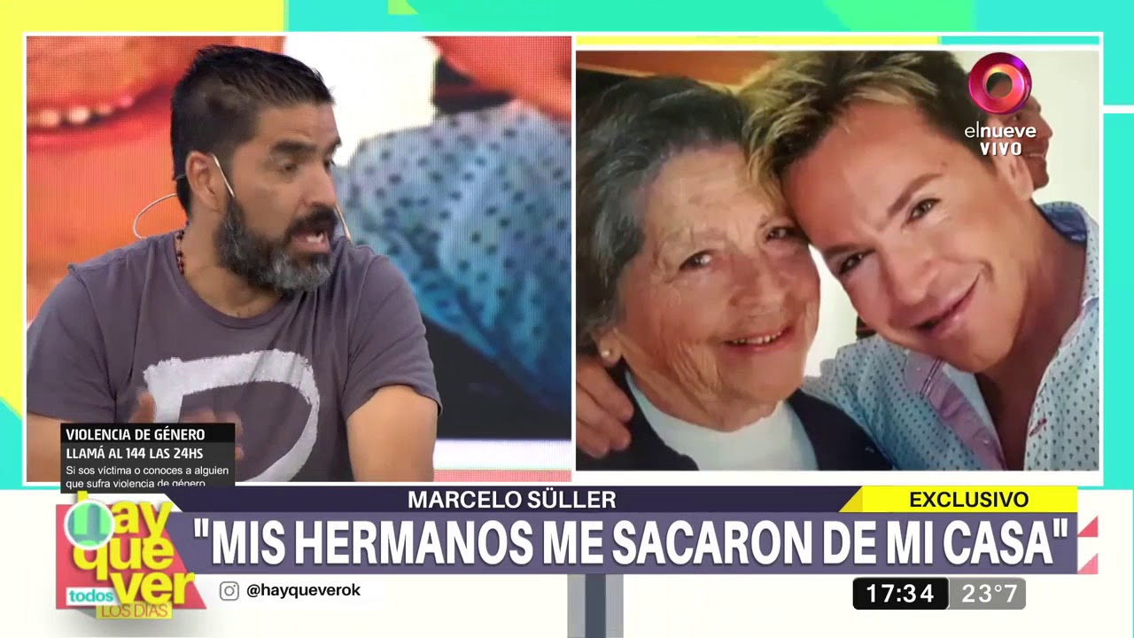 Silvia Süller cara a cara con Marcelo Süller