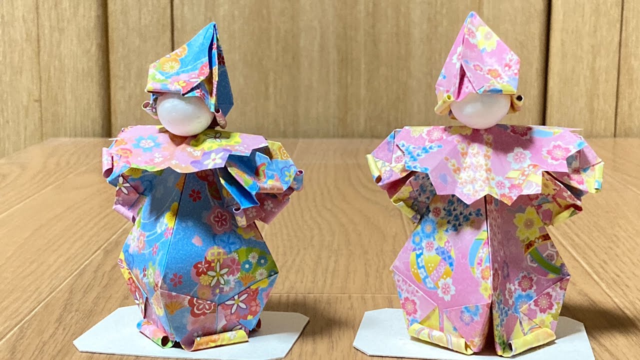 折り紙ピエロ(10cm)