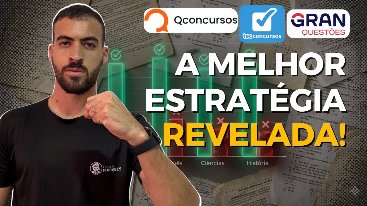 COMO ESTUDAR COM QUEST&Otilde;ES | CONCURSOS P&Uacute;BLICOS