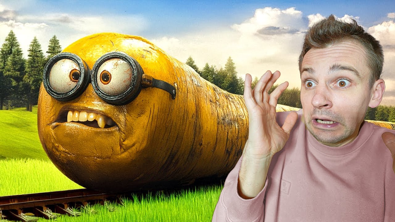 Dron Złapał Pożeracza Minion EXE w Prawdziwym Życiu