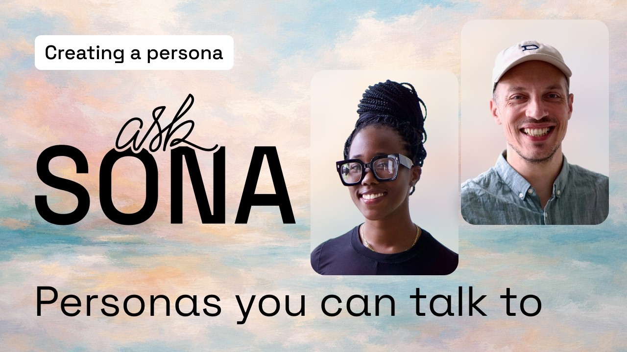 Creating a persona with Asksona
