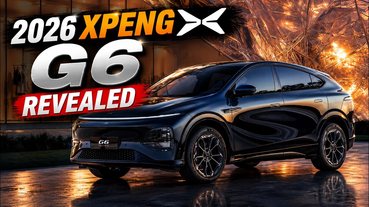 2026 Xpeng G6: Full specs Revealed for Updated Tesla Model Y rival