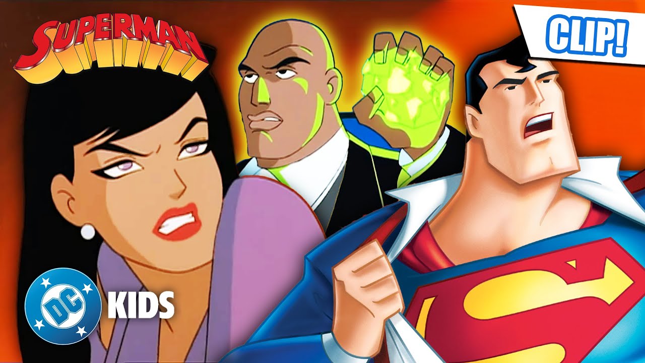 Lois Lane + Superman BREAK FREE from Lex! 🦸🏻‍♀️ | Superman: The Animated Series | @dckids