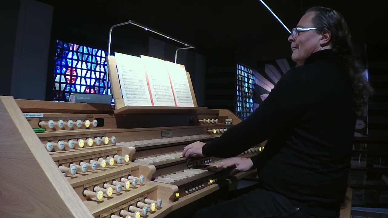WHERE' ER YOU WALK by George Frideric Handel (from Semele) HWV 58, Orgel Solo  Goldscheuer