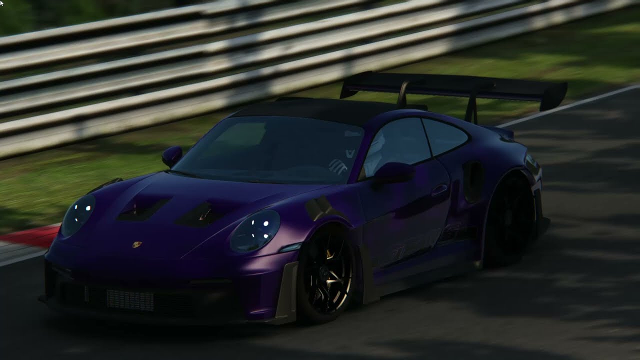 Porsche 992 GT3 RS - Nordschleife Touristenfahrten (outside view) Assetto Corsa