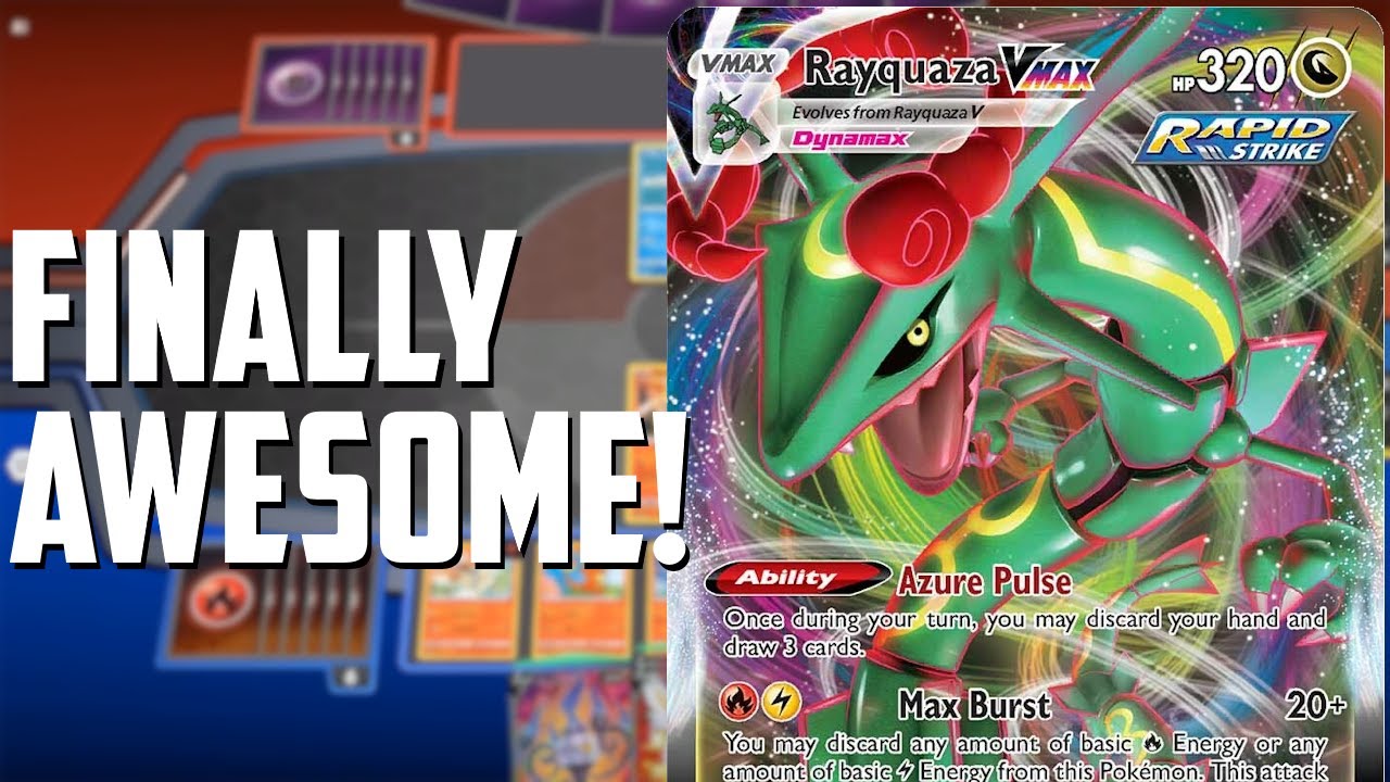 Rayquaza VMAX is FINALLY AWESOME! TOP 32 AT A REGIONAL CHAMPIONSHIP  Pokemon TCG Deck List + Matches