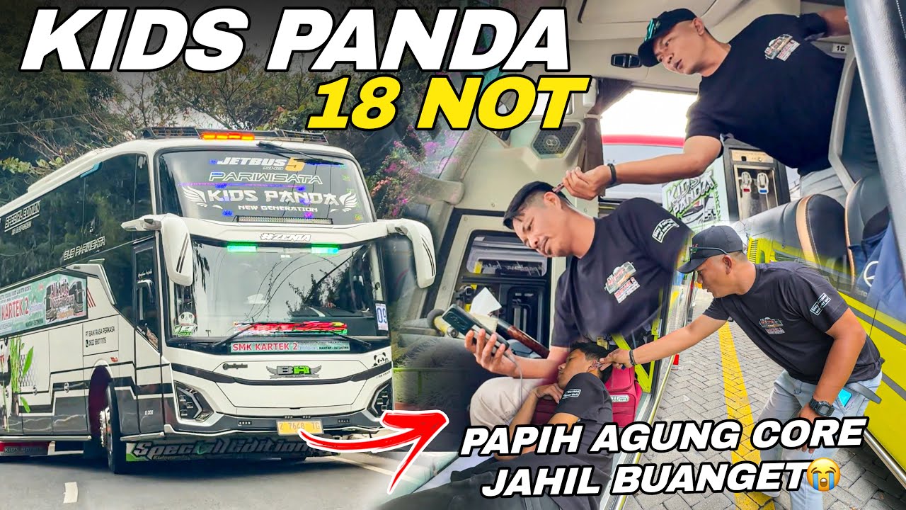 PAPIH AGUNG JAHIL BANGET‼️😭 - NGOYOD KIDS PANDA BAIK RASA MALANG SMK KARTEK 2