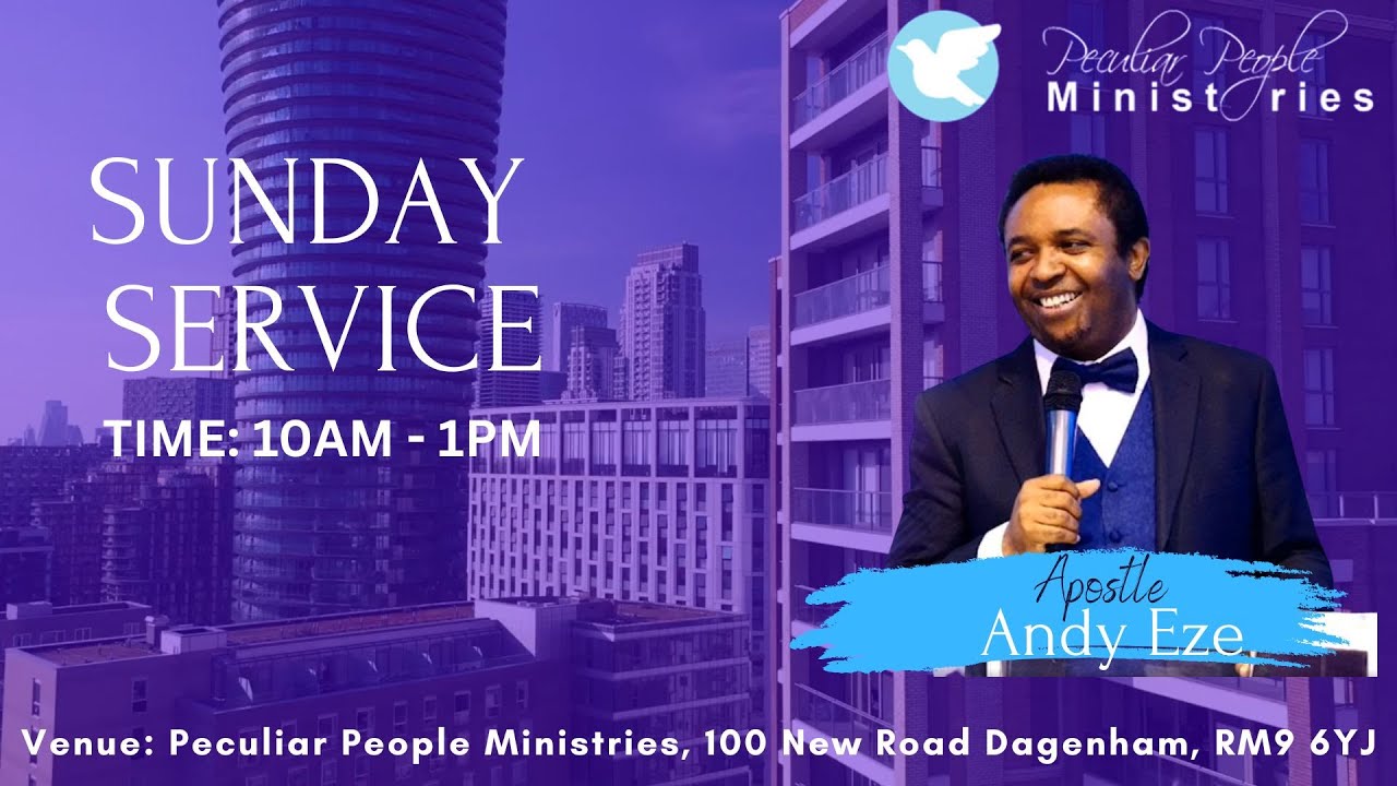 ANOINTING  SERVICE - PECULIAR PEOPLE MINISTRIES SUNDAY LIVE