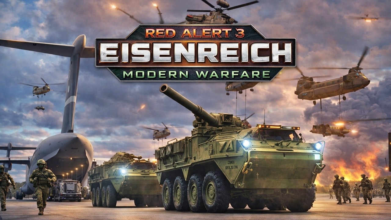 Command & Conquer Red Alert 3 Eisenreich – Modern Warfare Turned the Cold War to Chaos