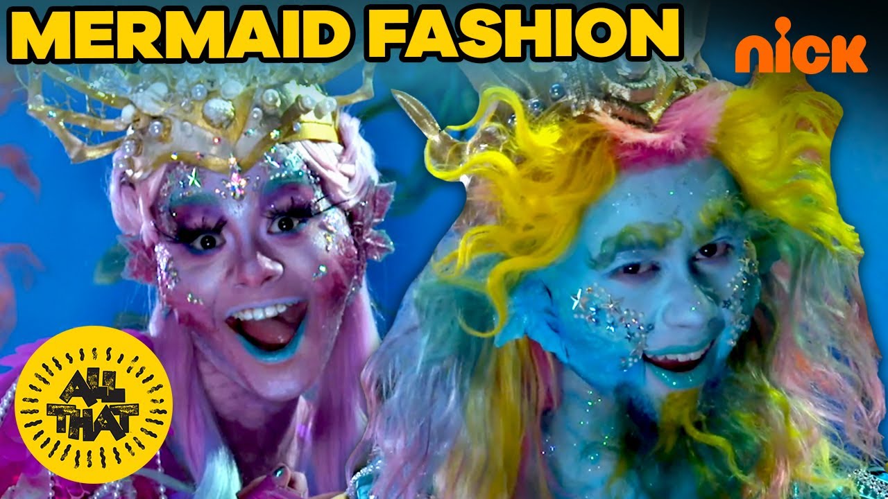 Mermaids Do A Fashion Haul 🧜&zwj;♀️ | All That
