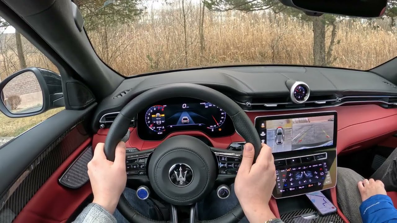 POV Drive in a 2025 Maserati Grecale Trofeo