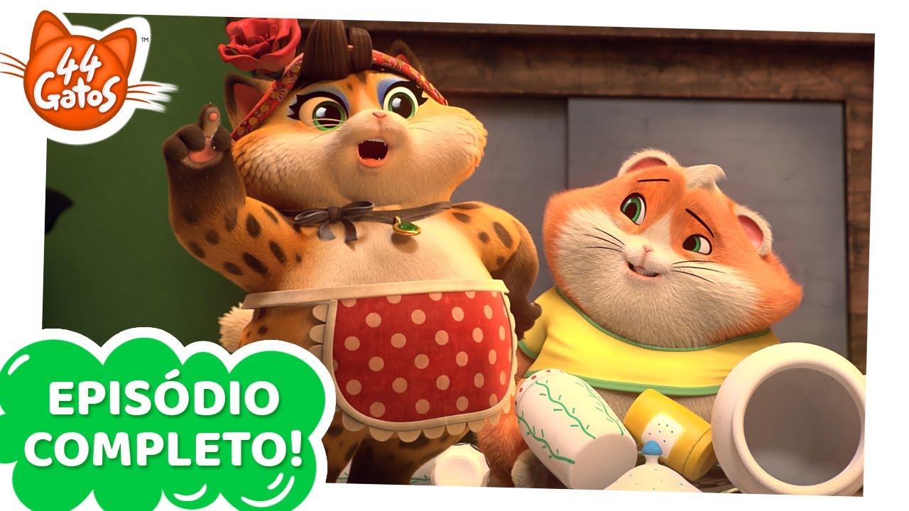 44 Gatos | Piperita, a Gata Cozinheira [EPISODIO COMPLETO]