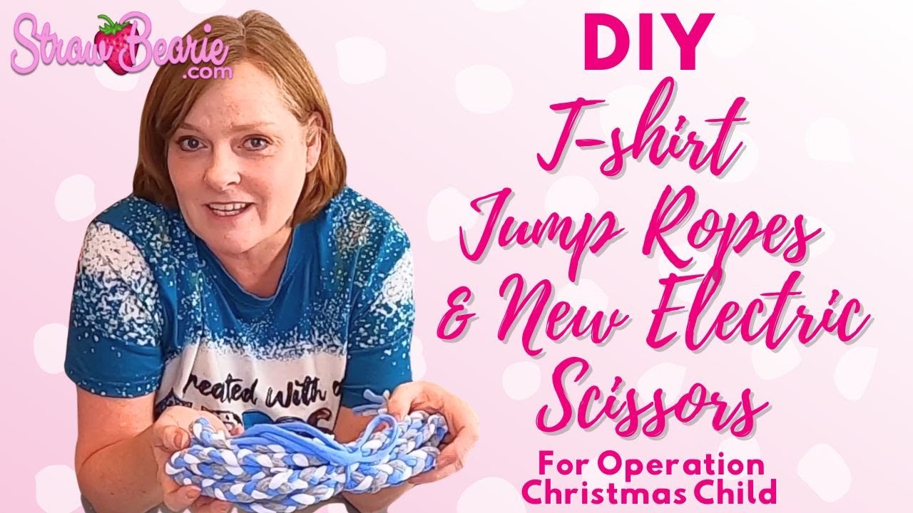 Электрические ножницы и скакалки для прыжков с футболками – метод петли – для операции «Рождество...