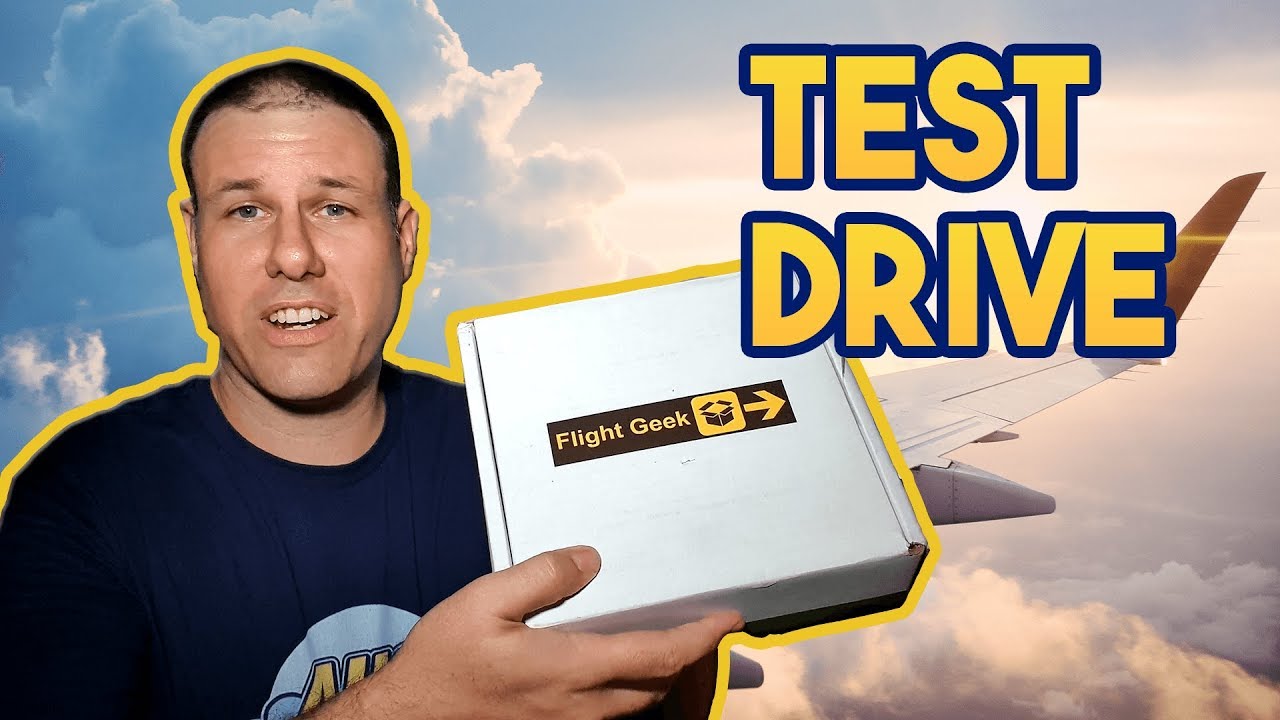 Flight Geek Box | For the Aviation Geek In You | Test Drive