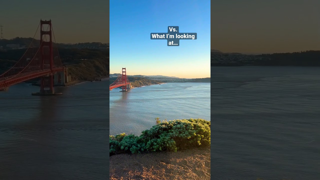 Golden Hour at the Golden Gate Bridge #travel #explore #sanfrancisco #california #sunset