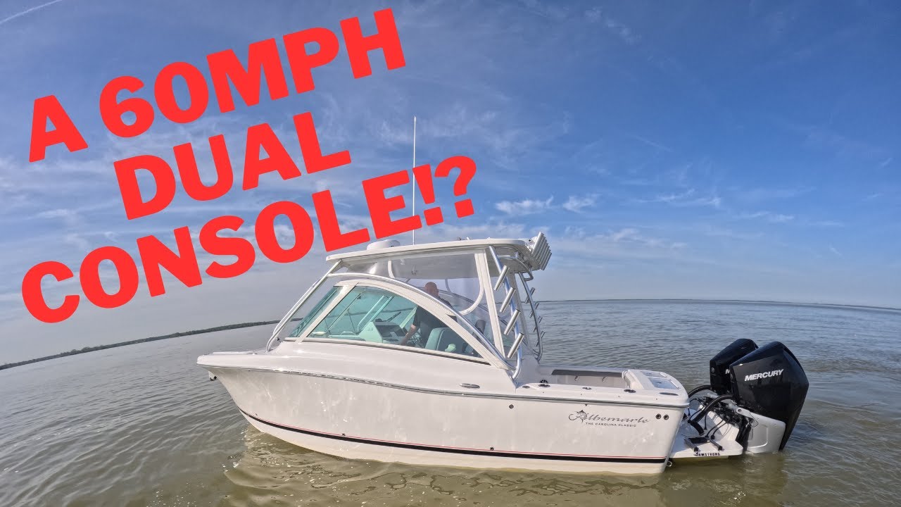 2023 Albemarle 27DC Walk Around and Speed Test - MERCURY 300's!?!?!