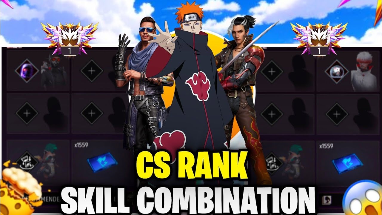 Win Every CS Rank Match With This Character Combination | Free Fire