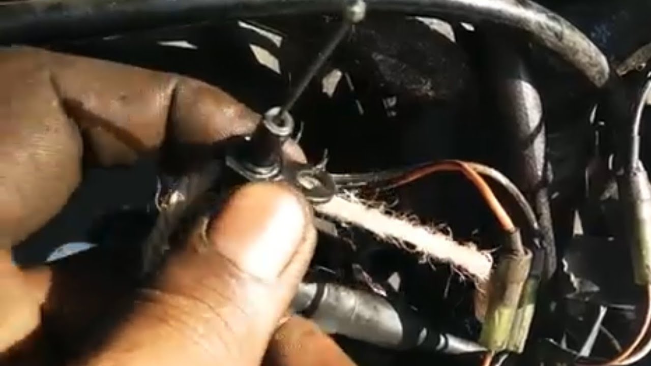 TVS Wego accelerator cable replace solution