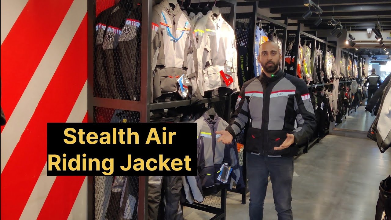 Rynox Gears | Stealth Air Pro Riding Jacket | Touring Jacket | Adventure Jacket | Riding Jacket
