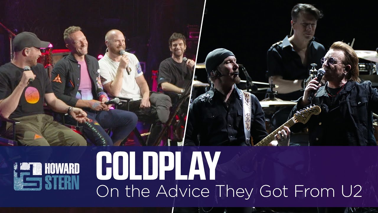 Coldplay Talks the Career Advice They Got From Bono and U2