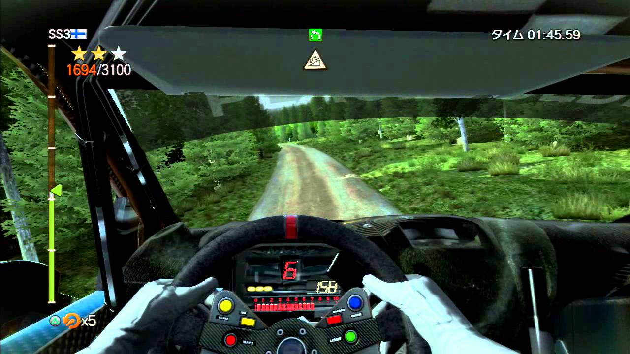 WRC3: Volkswagen Polo R WRC test car PS3 HD