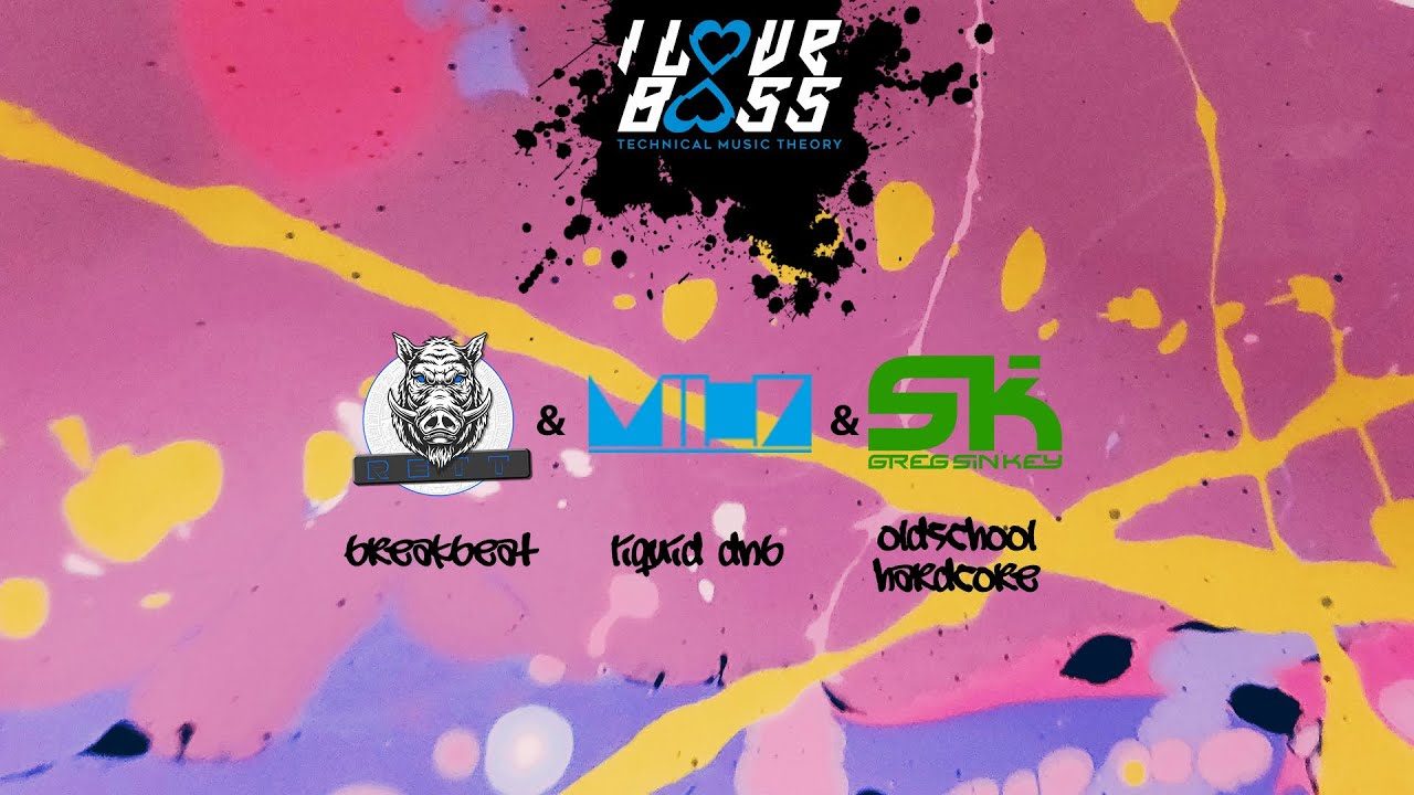 I Love Bass - breakbeat & liquid drum and bass & oldschool hardcore (21.09.2024)