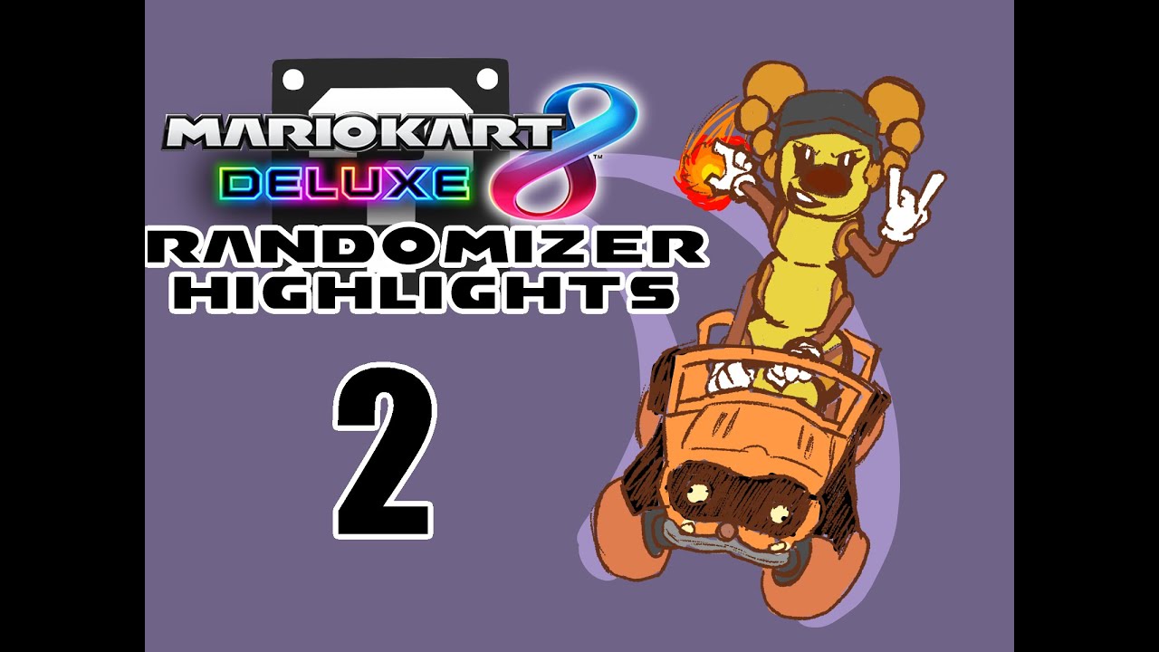 MK8DX Randomizer 2 Highlights: EVERY SINGLE THUNDER!!! feat 