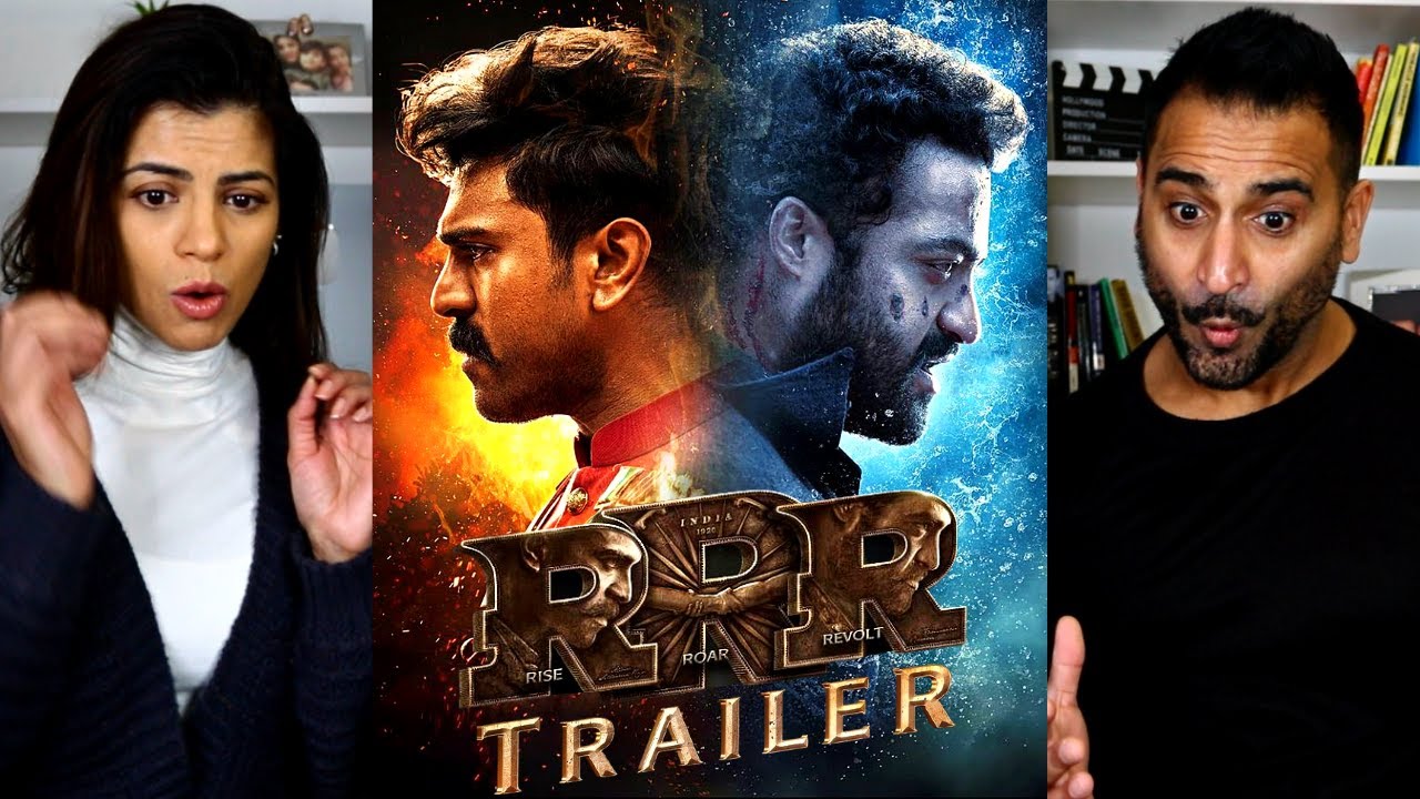 Трейлер RRR - РЕАКЦИЯ!! | НТР, Рам Чаран, Аджай Девгн, Алия Бхатт | SS Rajamouli